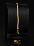 Classic Curb - Two Tone Gold